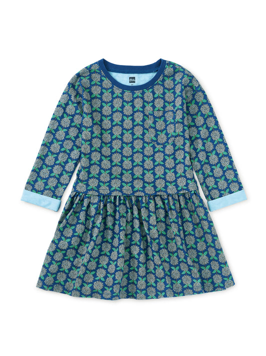 Tea Hydrangeas | Printed Pocket Play Dress