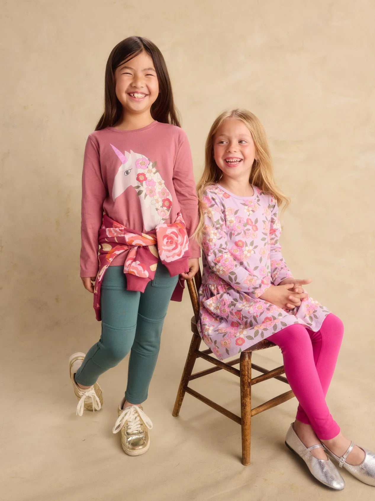 Tea English Rose | Royal Meadow Unicorn Graphic Tee