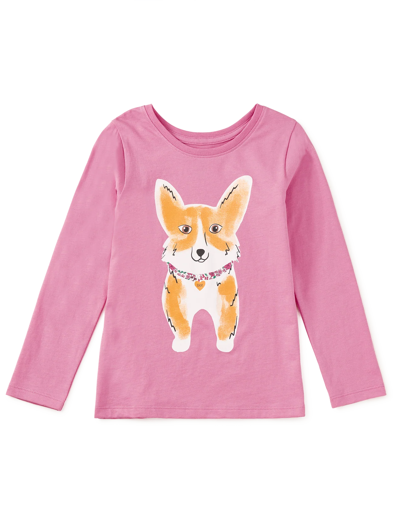 Tea Perennial Pink | Corgi Love Double-Sided Tee