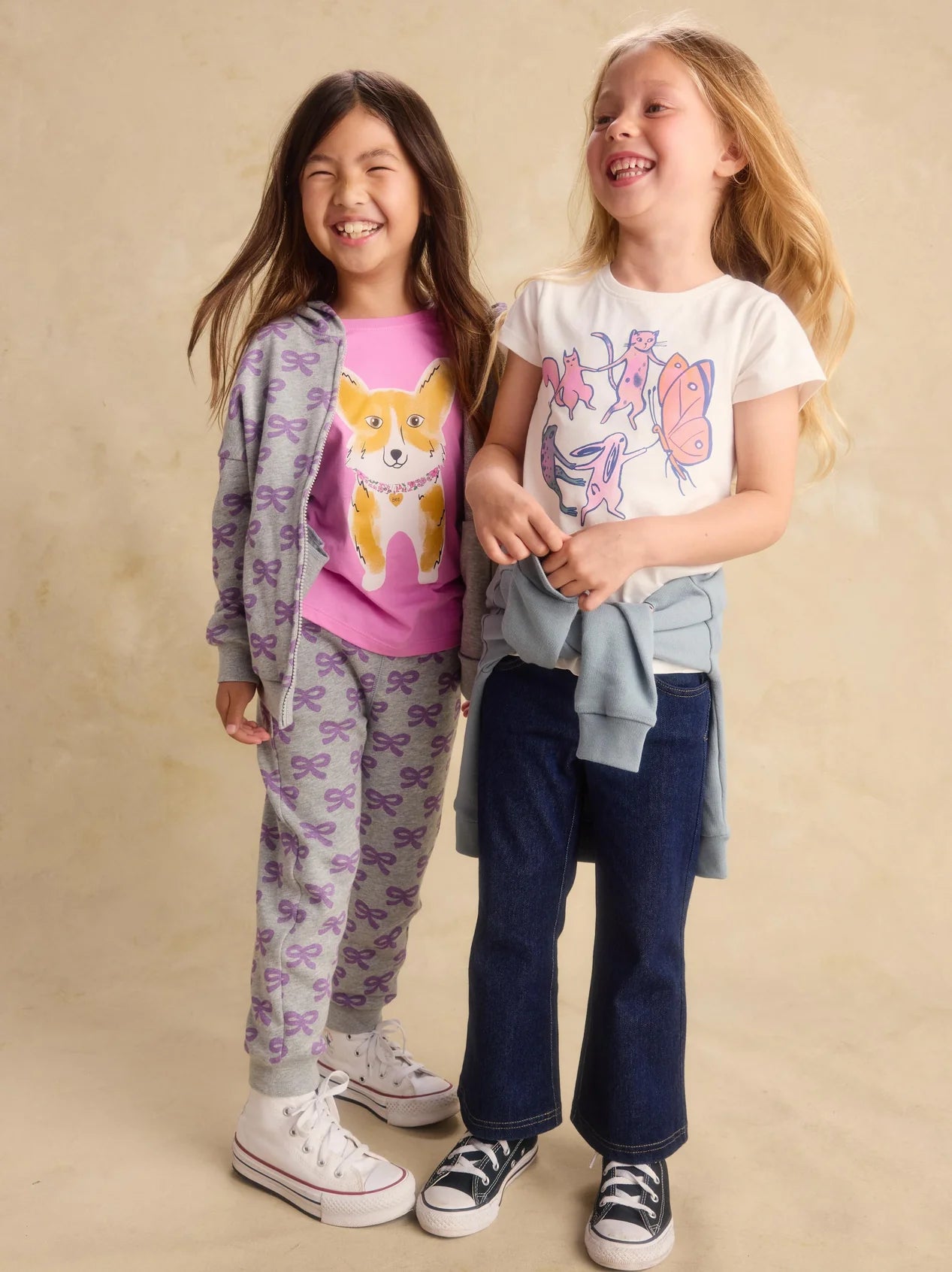 Tea Petite Bows | Going Places Joggers