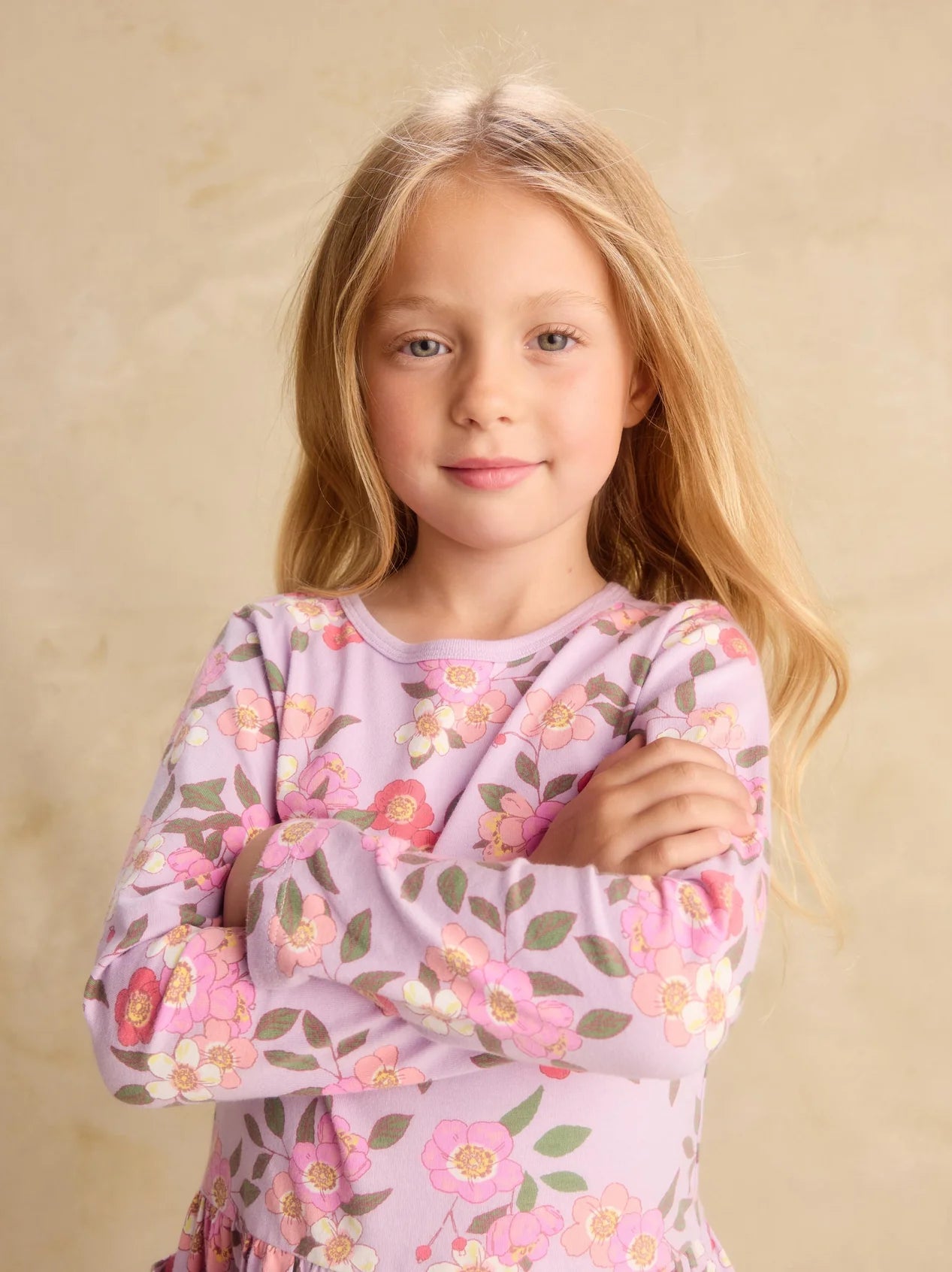 Tea Rosa Cannina | Long Sleeve Pocket Dress