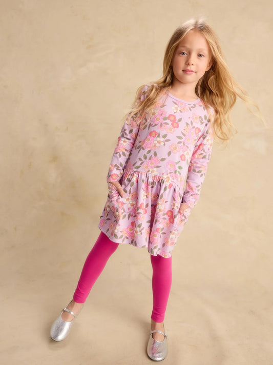 Tea Rosa Cannina | Long Sleeve Pocket Dress