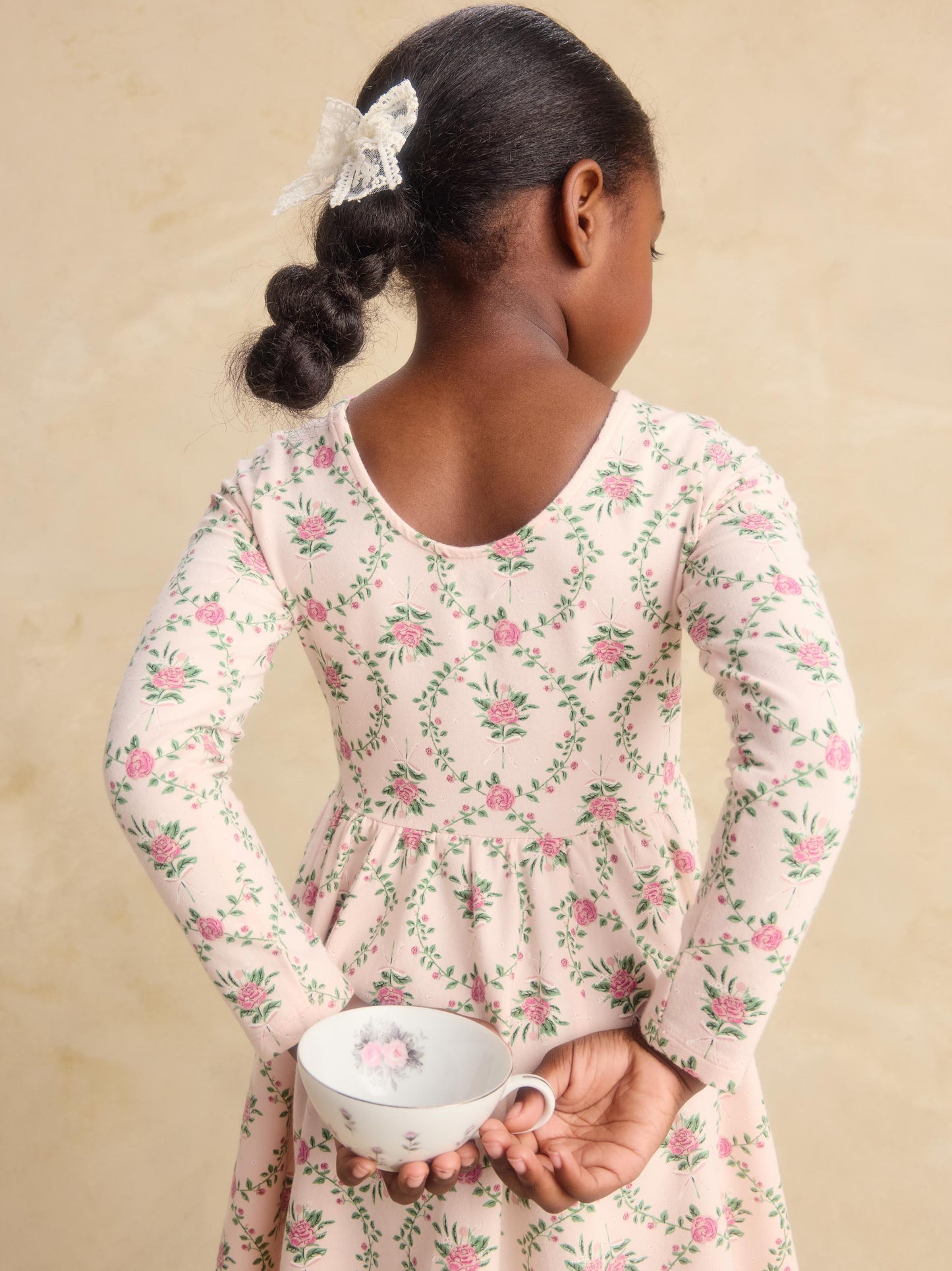 Tea Wallpaper Floral | Printed Ballet Dress