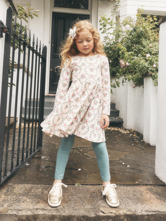 Tea Wallpaper Floral | Printed Ballet Dress