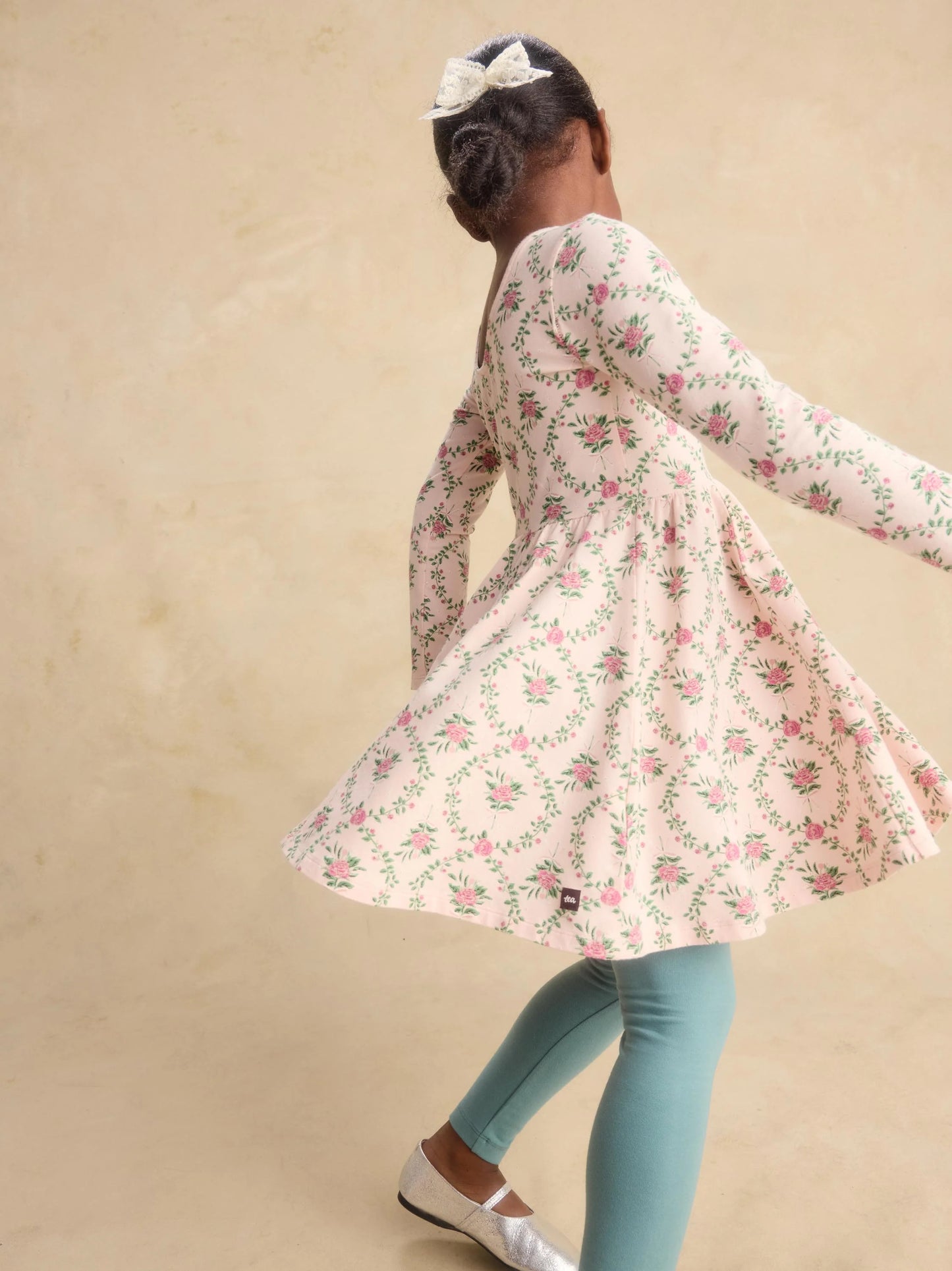Tea Wallpaper Floral | Printed Ballet Dress