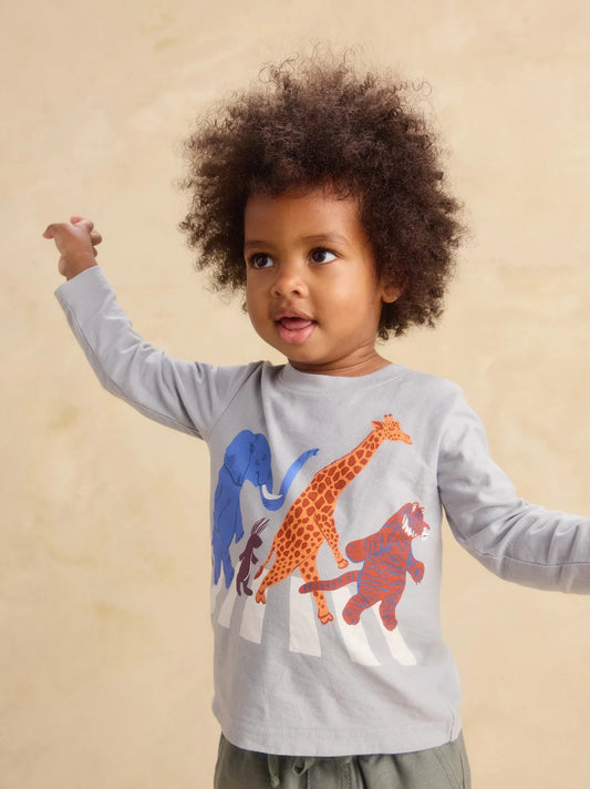 Tea Cement | Abbey Road Animals Graphic Tee