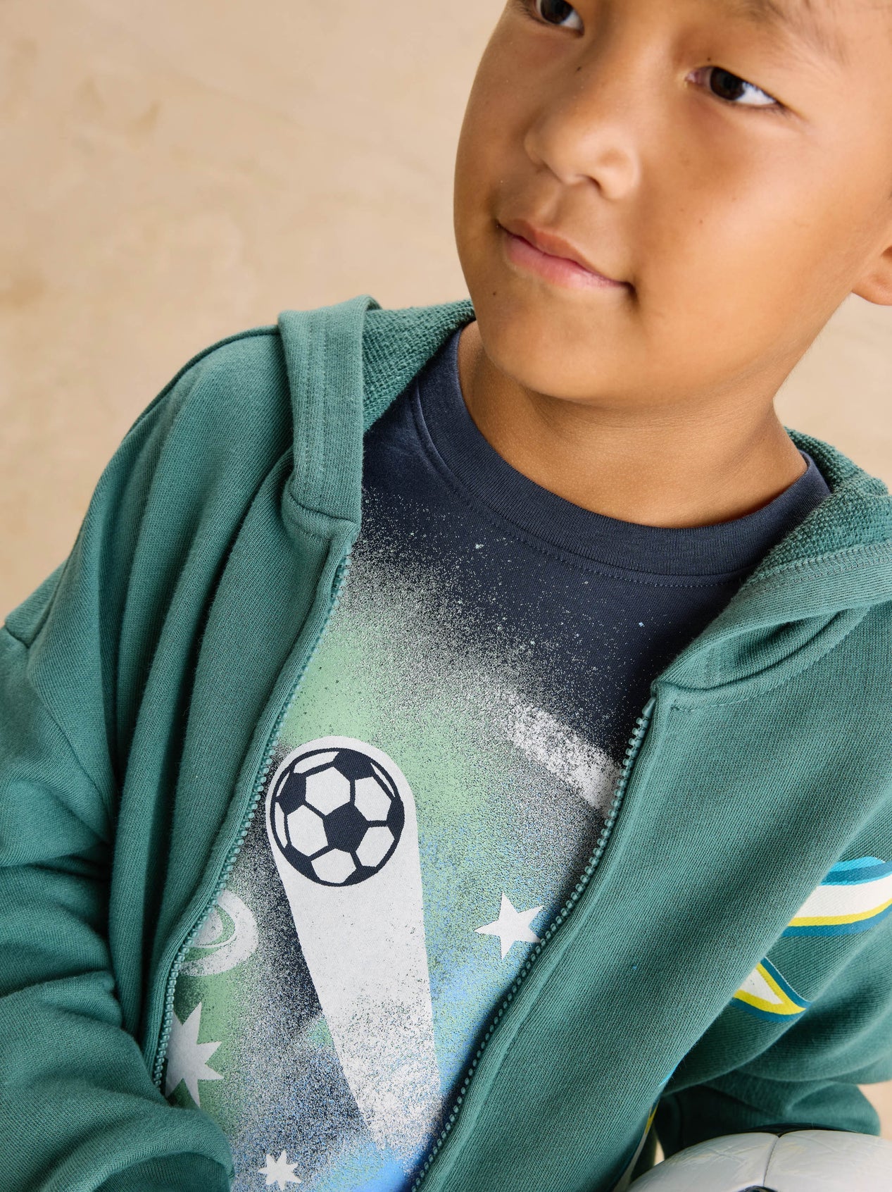 Tea Indigo | Galactic Goal Graphic Tee