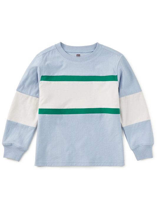 Tea Cloud | Colorblock Rugby Top