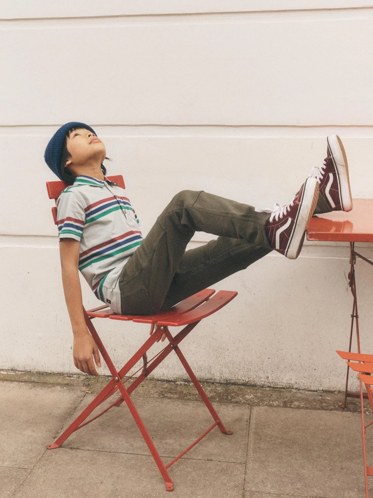 Tea Mica | Striped Polo