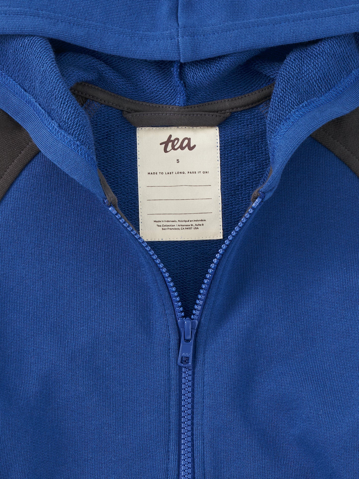 Tea Royal | Colorblock Hoodie