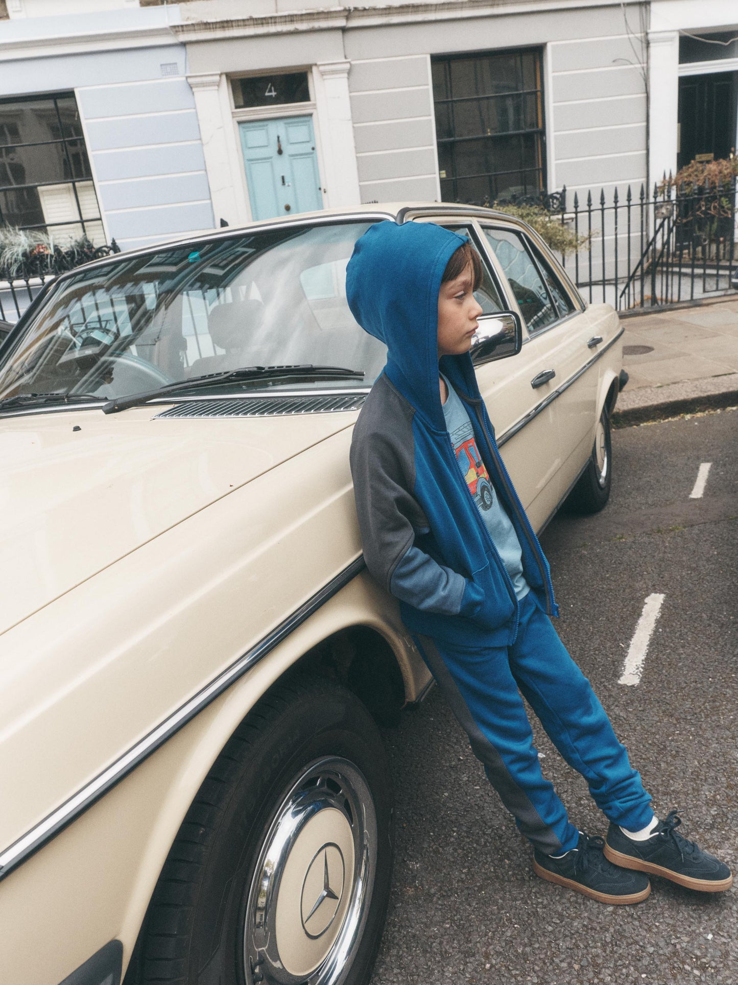 Tea Royal | Colorblock Hoodie