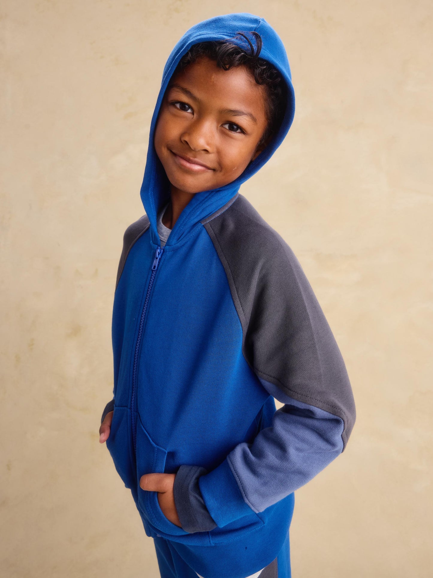 Tea Royal | Colorblock Hoodie