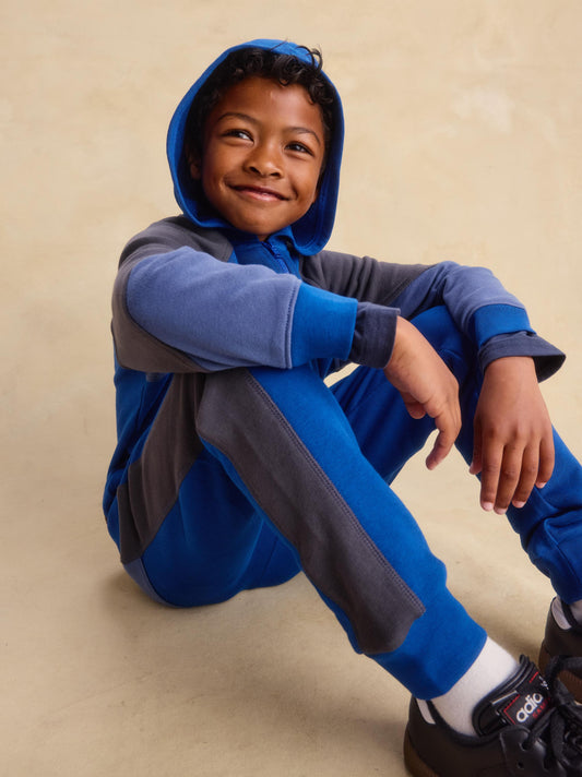Tea Royal | Colorblock Stripe-Out Joggers