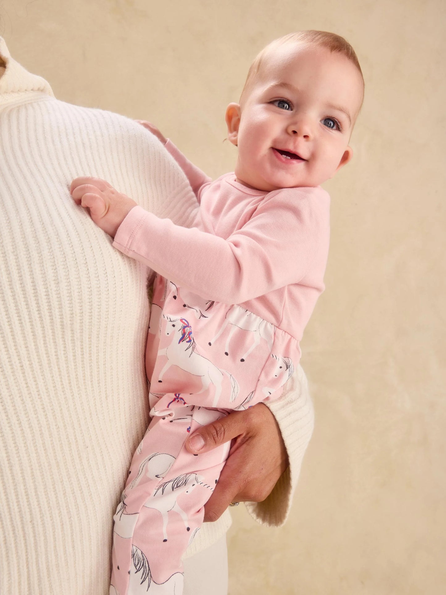 Tea Royal Meadow Unicorns | Print Mix Romper