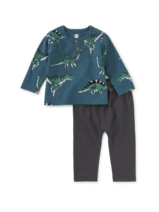 Tea Dynamic Dinos | Henley Set