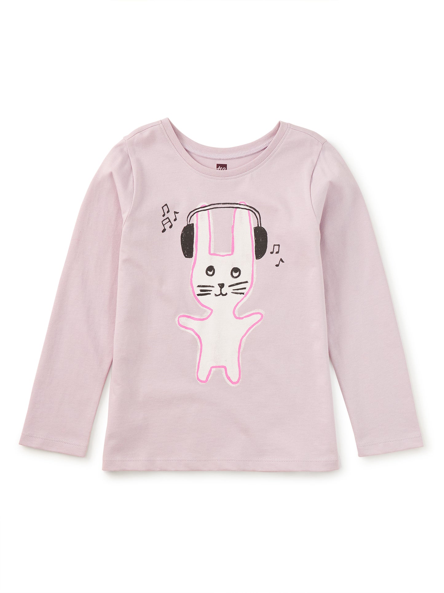 Tea Urchin Purple | Bunny Bop Graphic Tee