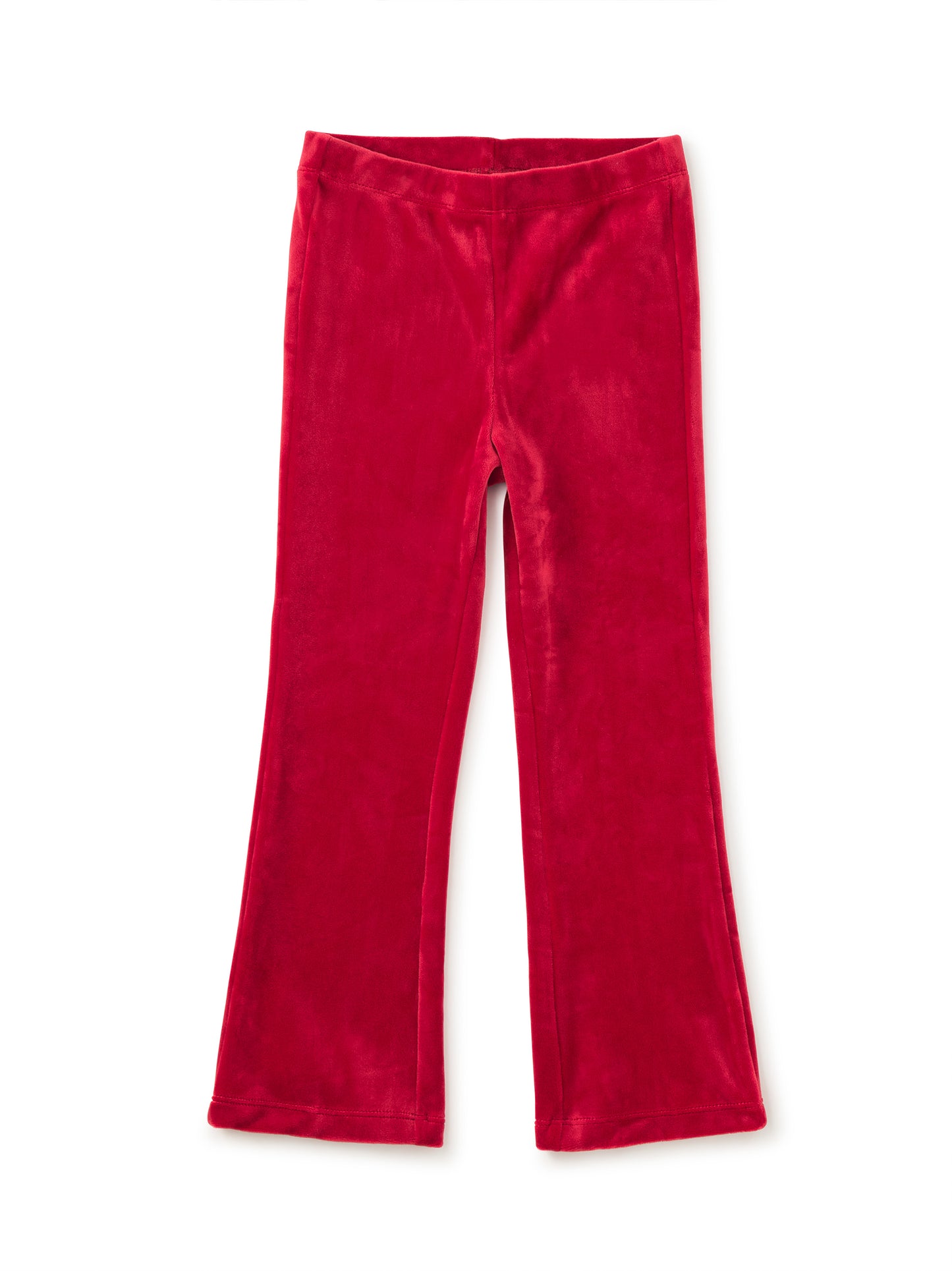 Tea Red Wagon | Very Velour Flare Pants