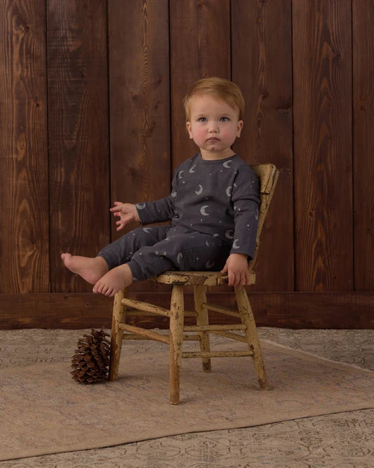 Rylee + Cru Midnight Moons | Long Sleeve Tee + Pant Set