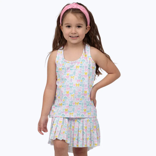 Azarhia Pastel | Bows Printed Tank