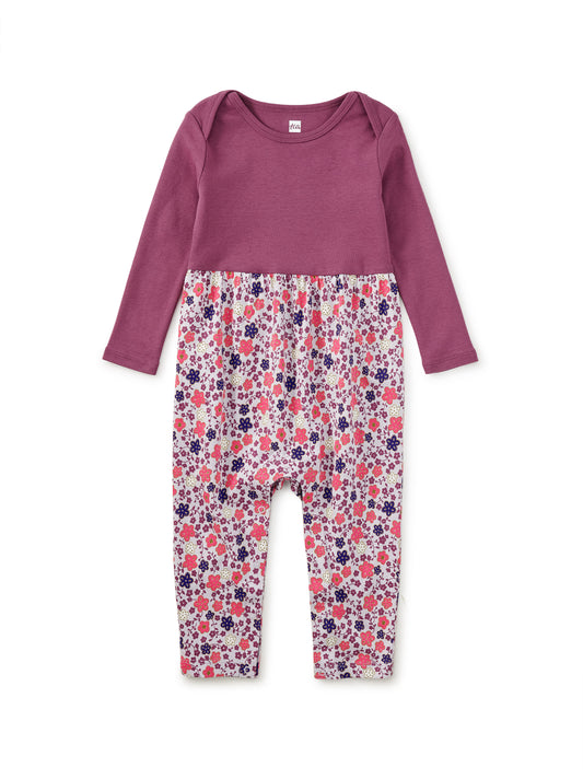 Tea Winter | Hanji Floral Romper