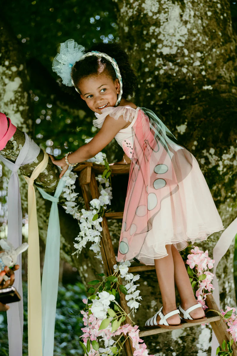 Great Pretenders Soft Pink | Sequins Secret Butterfly Twirl Dress with Wings