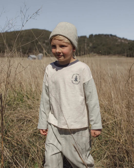 Rylee + Cru Natural | Made for The Mountains Camden Long Sleeve Tee