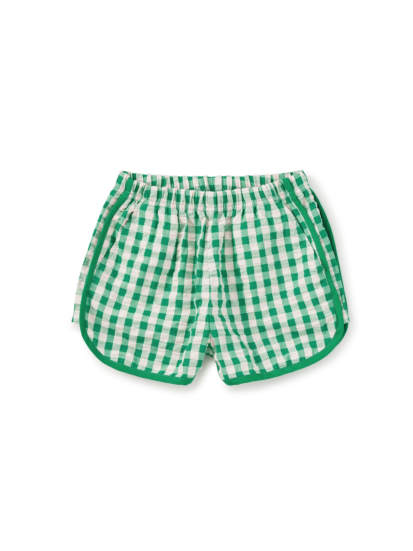 Tea Garden Party Check | Woven Dolphin Shorts