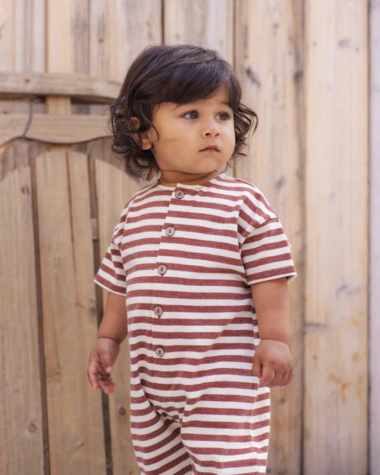 Rylee + Cru Brick Stripe | Hayes Jumpsuit