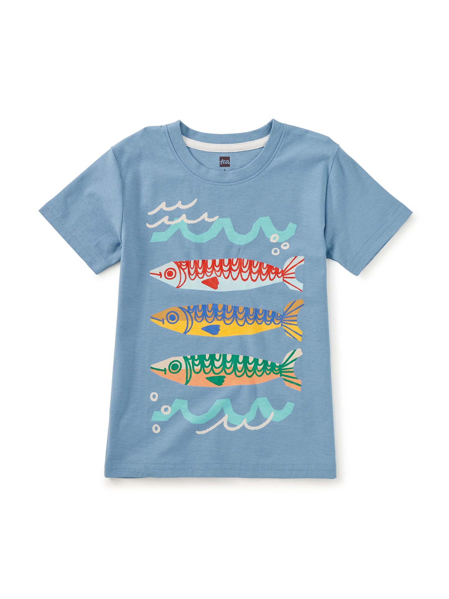 Tea Blue Tide | Sardines Del Sur Graphic Tee