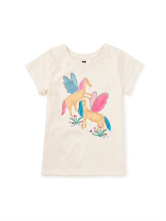 Tea Froth | Winged Horses Graphic Tee
