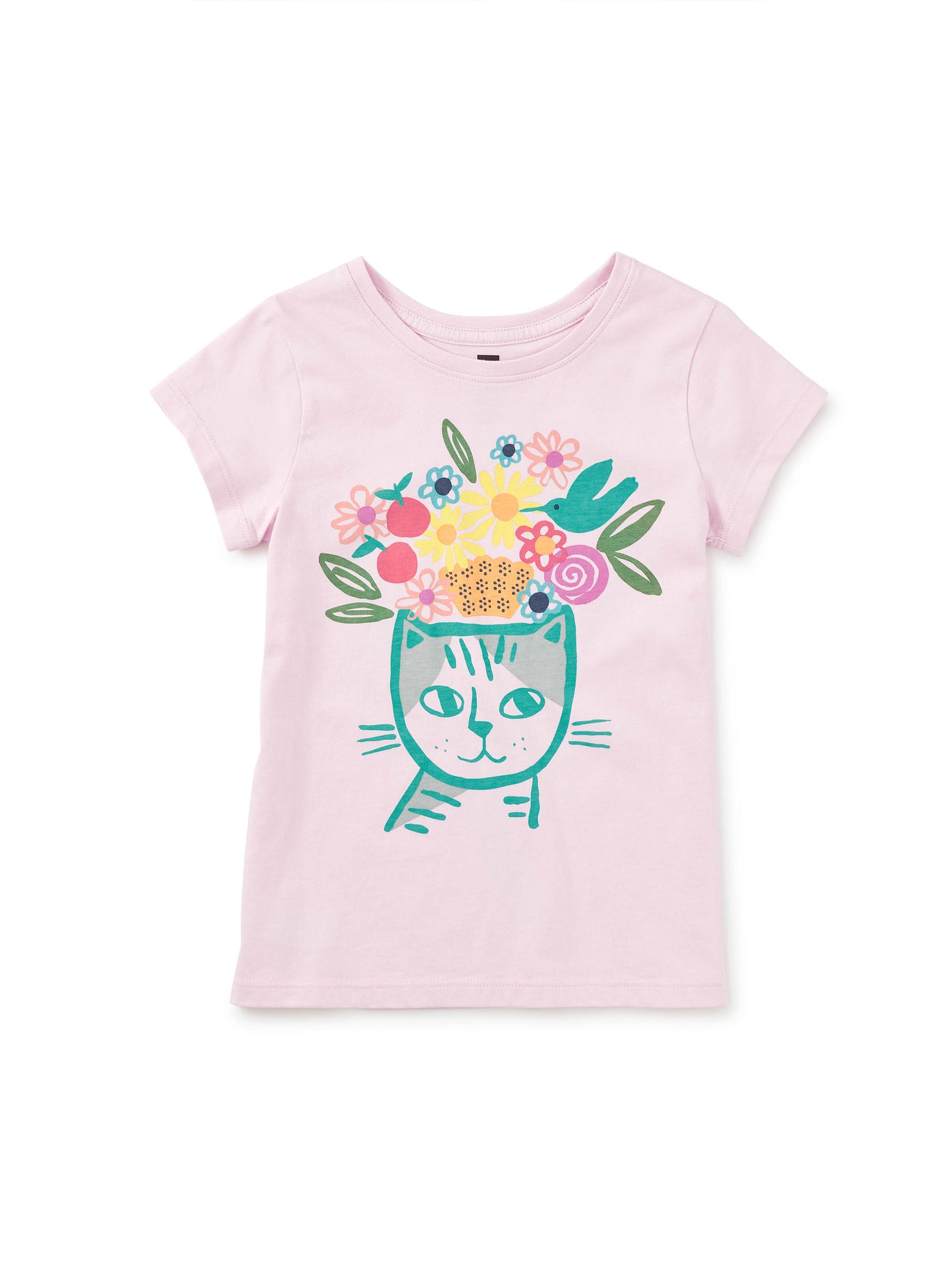 Tea Pink Lady | Flora & Feline Graphic Tee