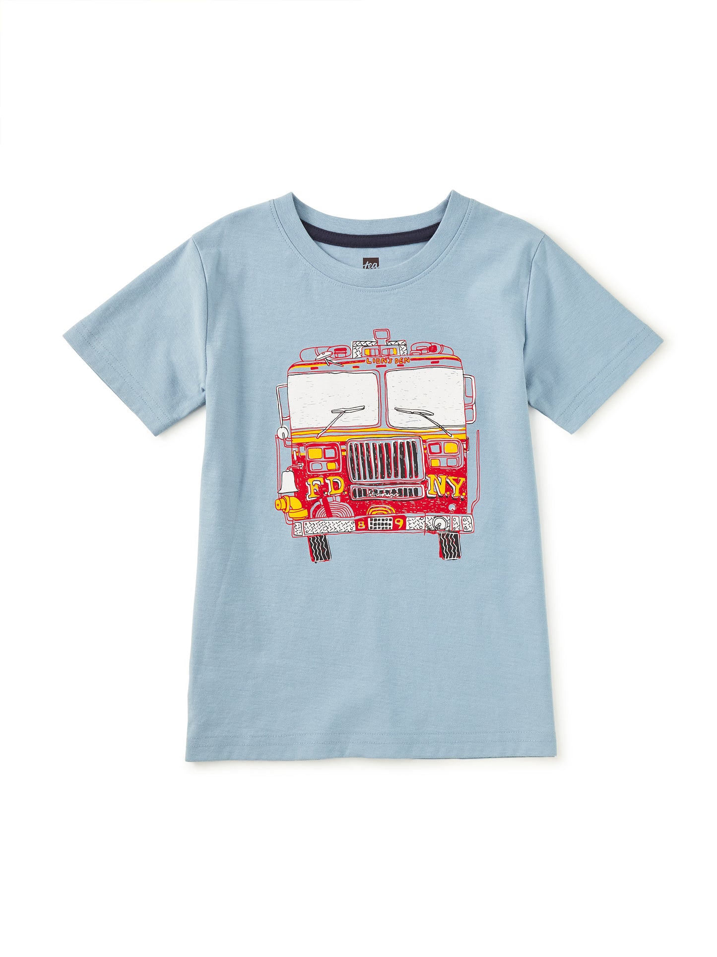 Tea Fire Truck Graphic Tee