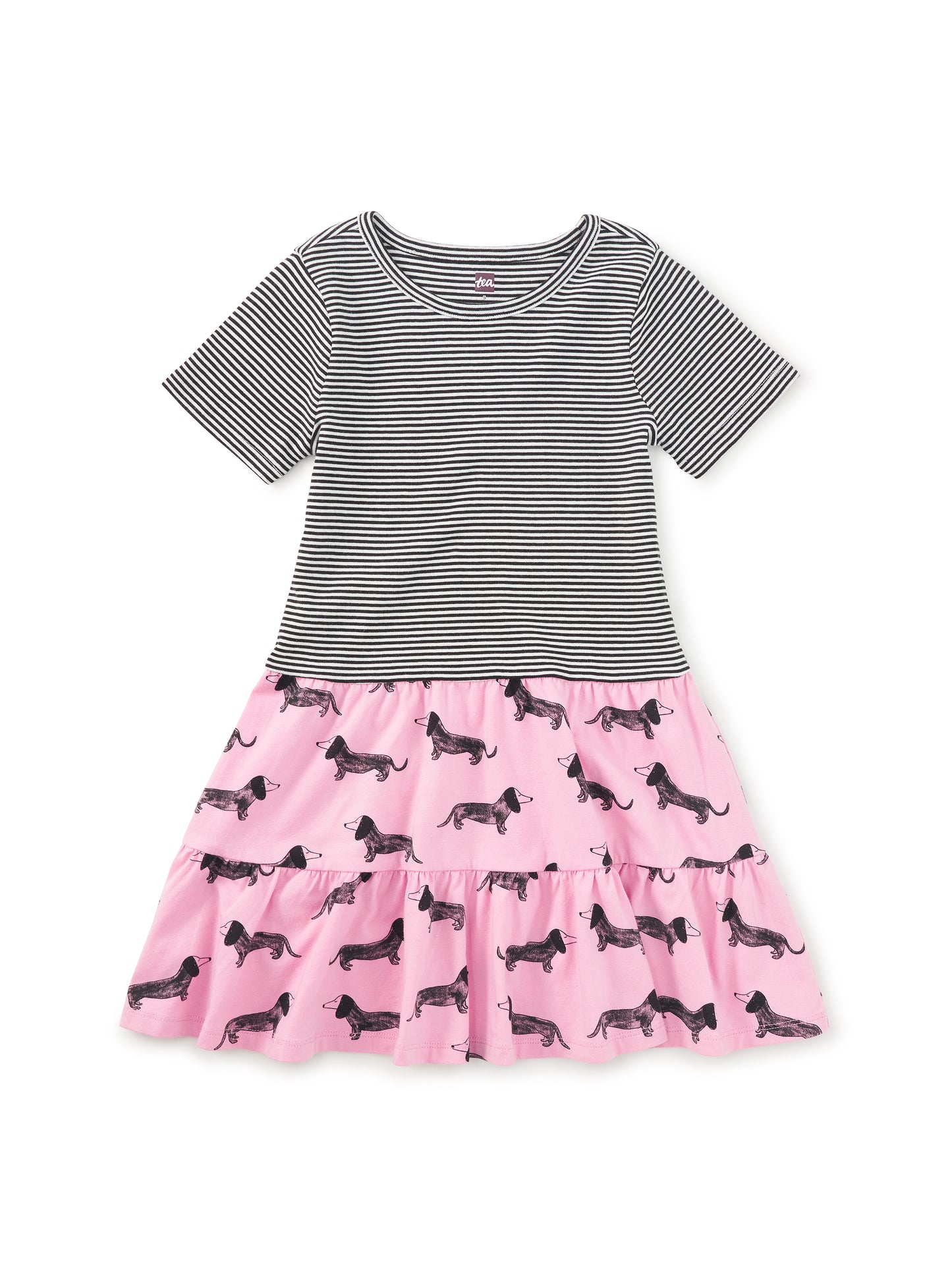 Tea Dachshunds | Tier Skirted Twirl Dress