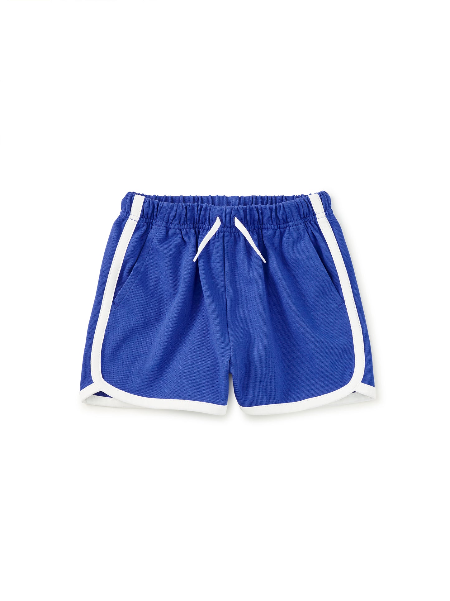 Tea Majorelle Blue | Sporty Ringer Shorts