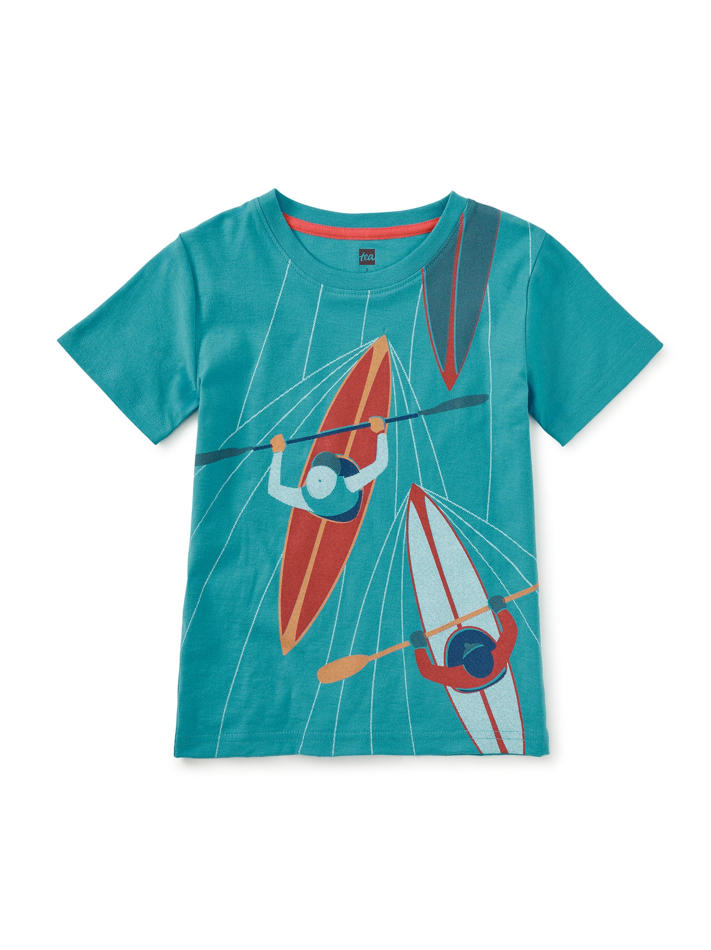 Tea Pagoda Blue | Kayakers Graphic Tee