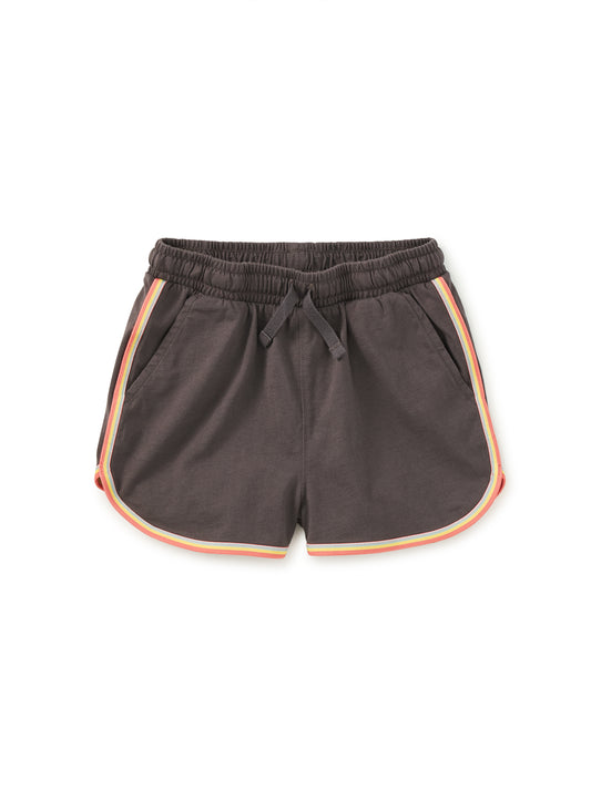 Tea Pepper | Rainbow Binding Track Shorts