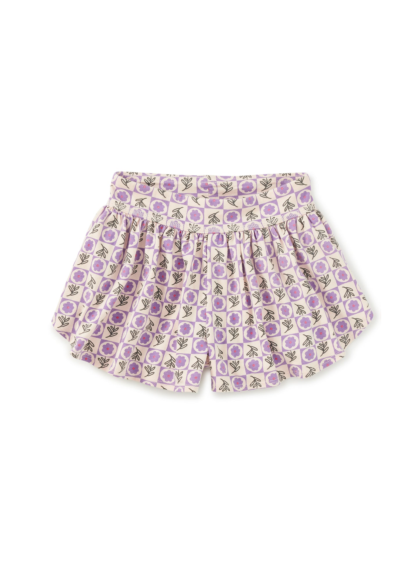 Tea Tile Floral | Sporty Petal Shorts