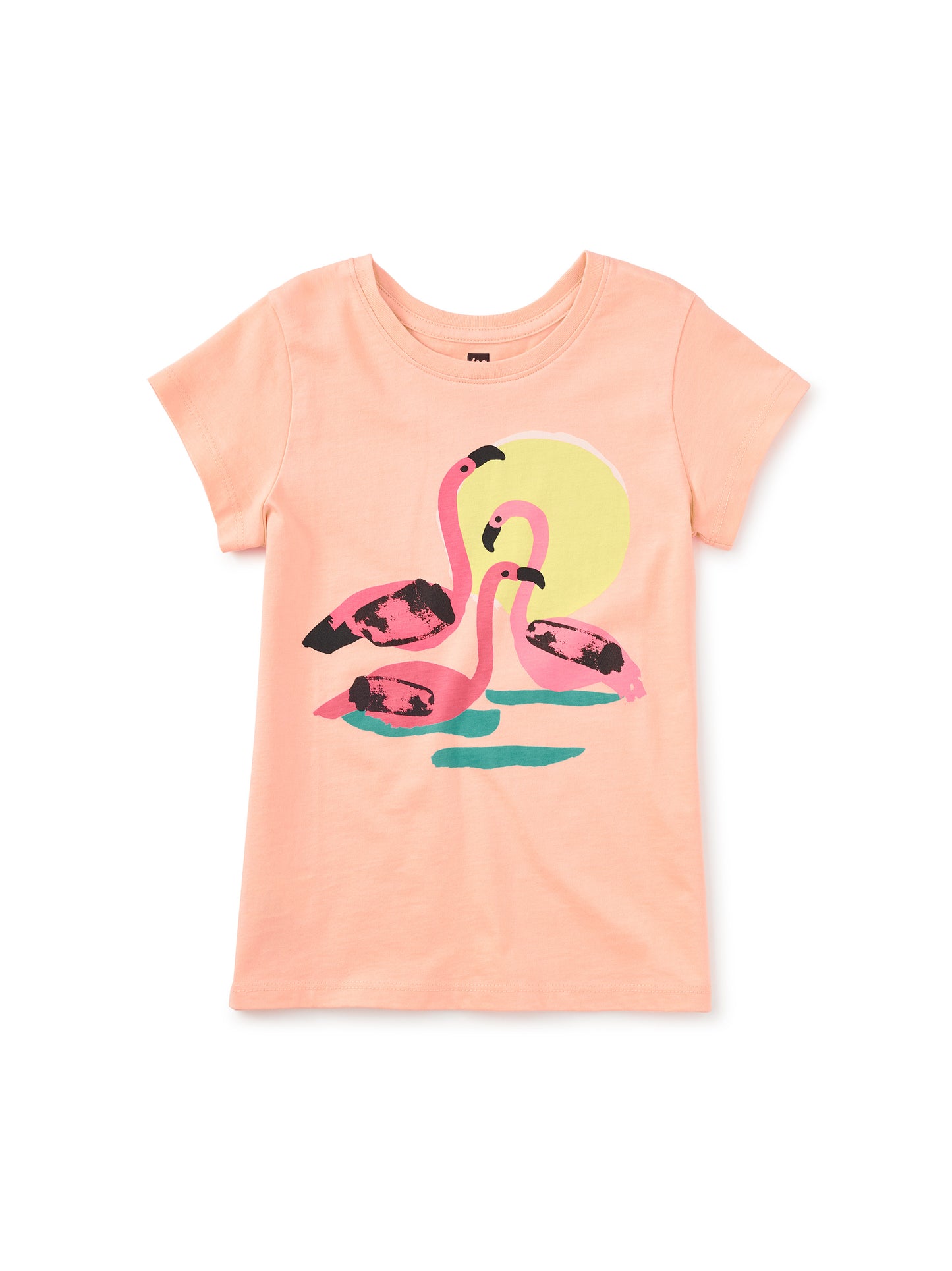 Tea Salmon | Llobregat Flamingos Graphic Tee