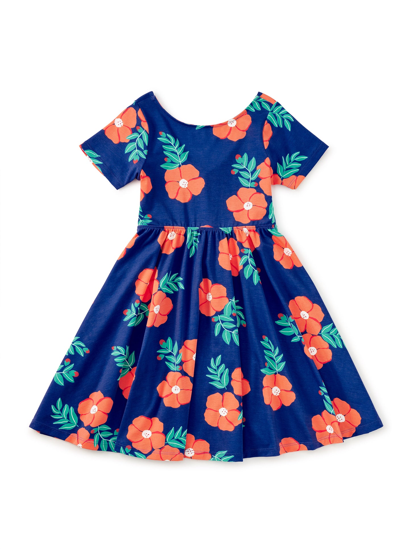 Tea Rock Rose | Twist Back Ballet Dress
