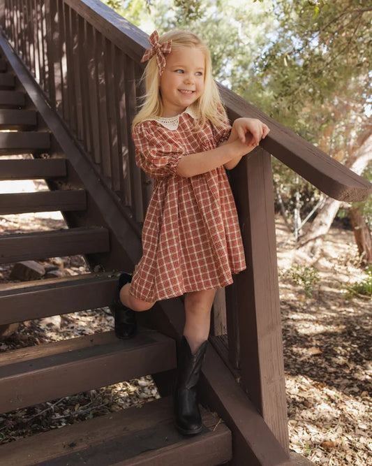 Rylee + Cru Ruby Vintage Plaid | Heidi Dress