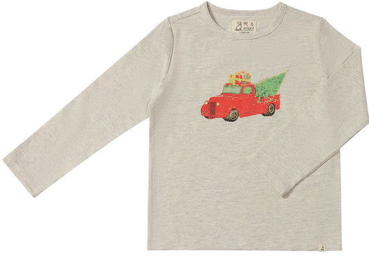 Me & Henry Vintage Truck Red | Cherokee Printed Tee