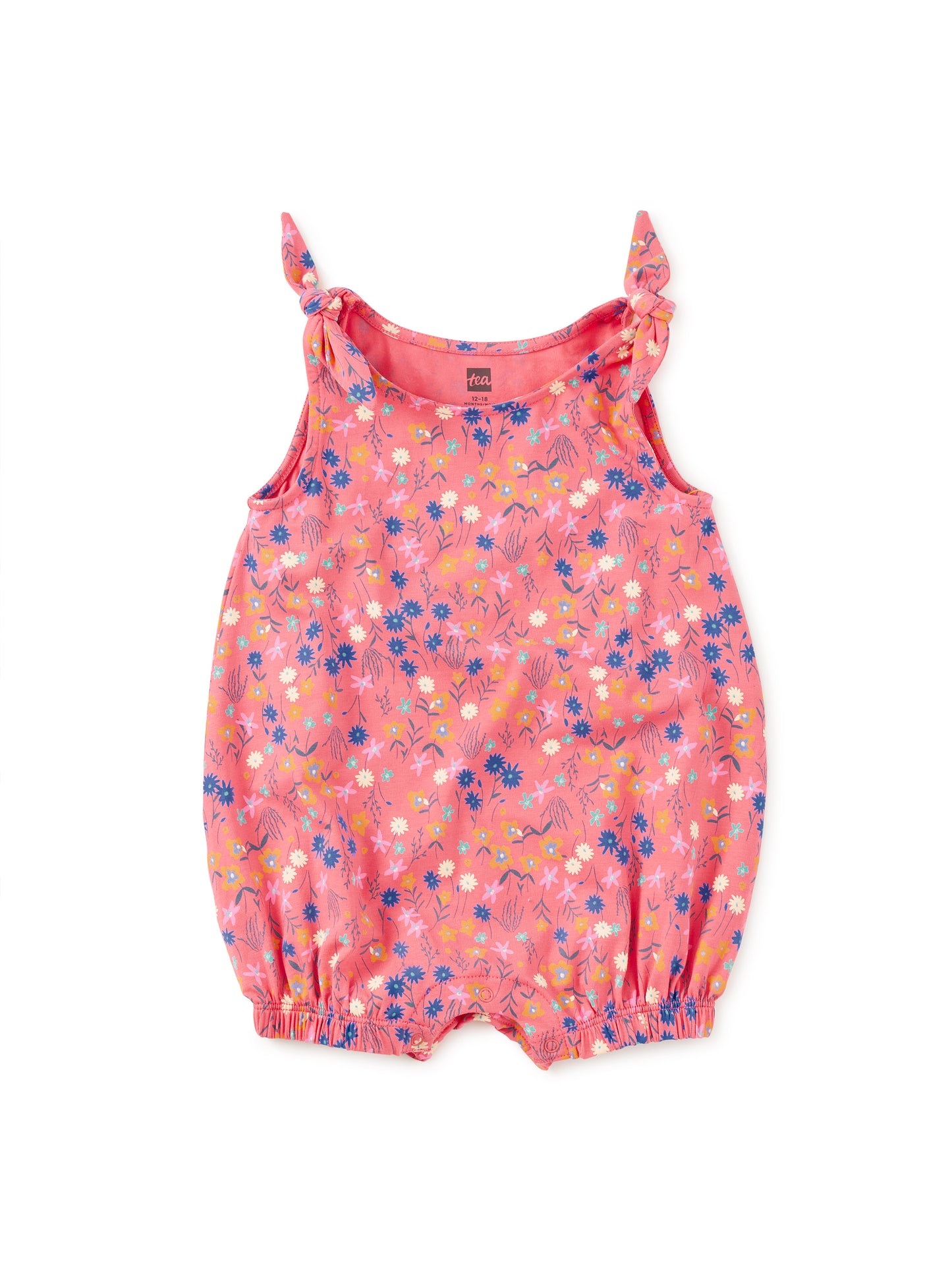 Tea Malindi Wildflowers | Tie Shoulder Romper