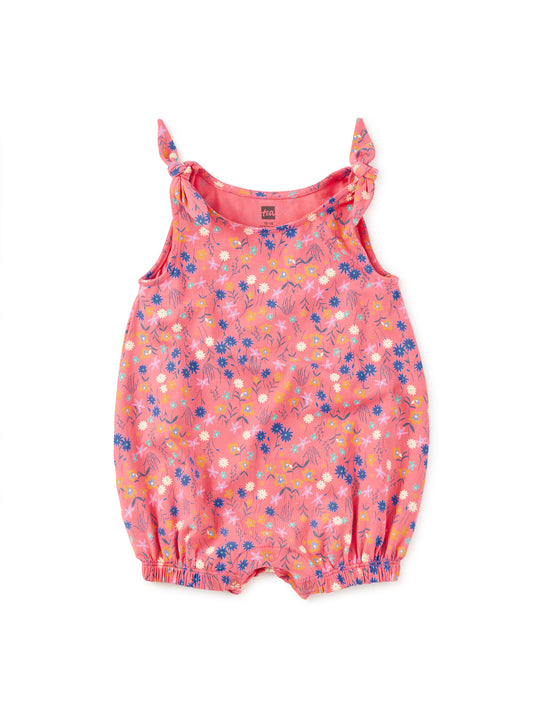 Tea Malindi Wildflowers | Tie Shoulder Romper