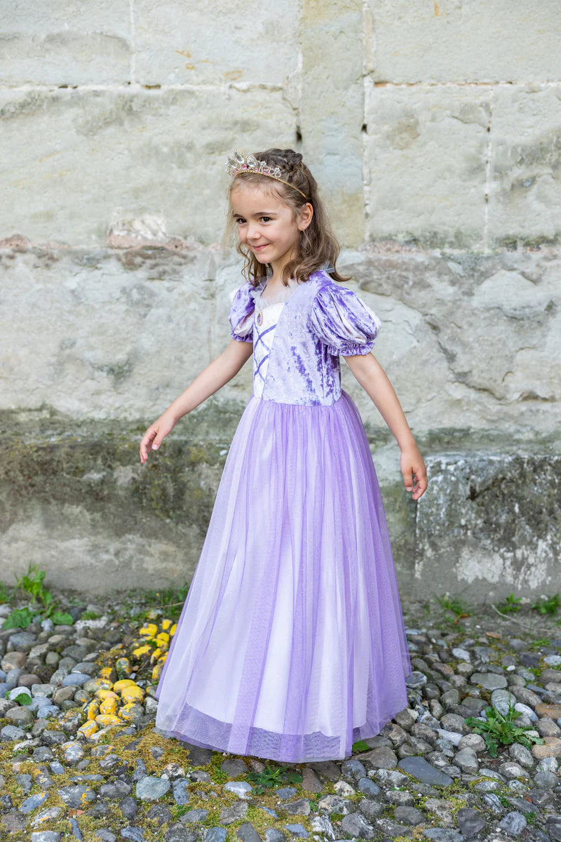 Great Pretenders Purple | Velvety Soft Once Upon a Tower Princess Dress