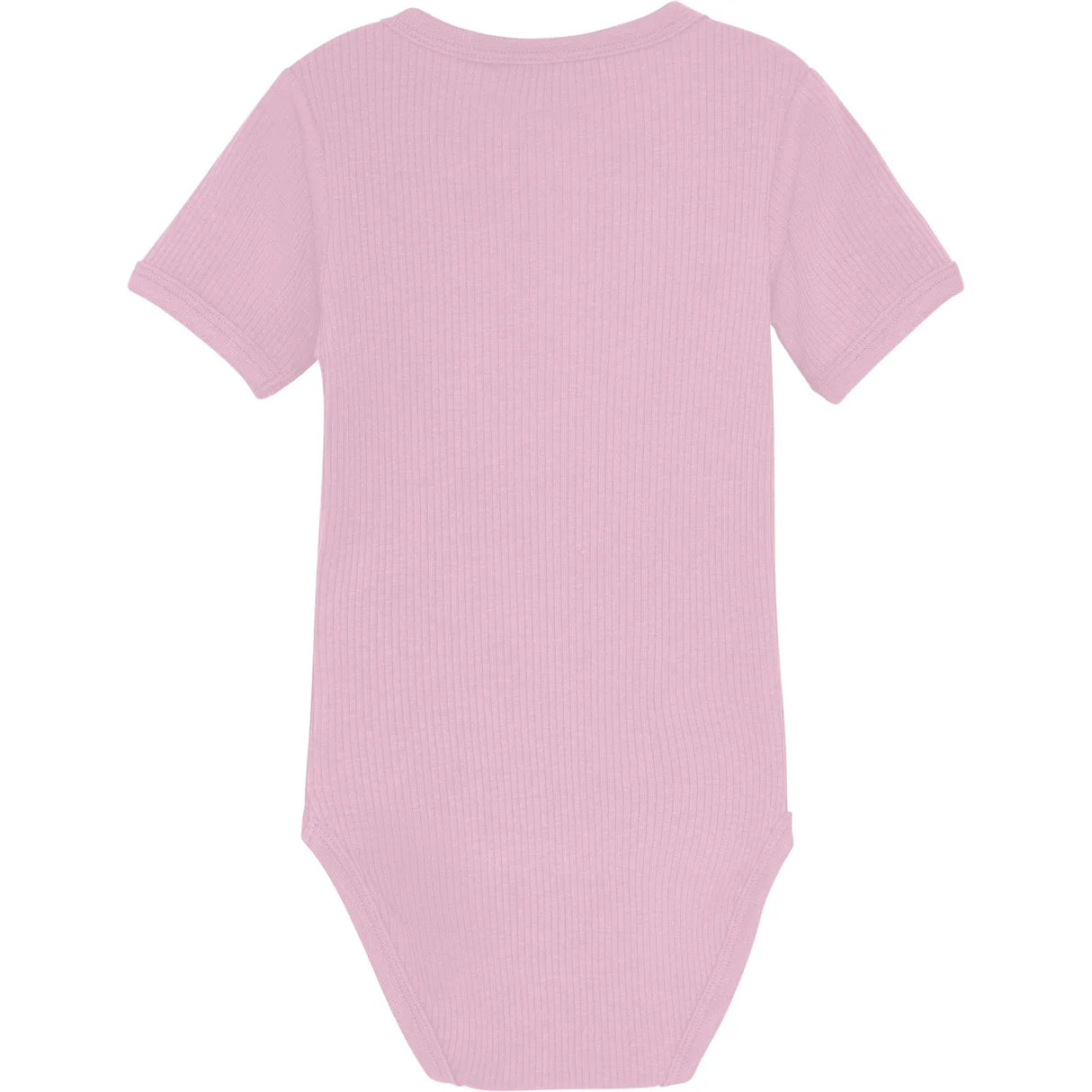 Minymo Lilly Pad | Short Sleeve Rib Bodysuit