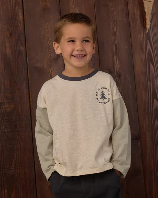Rylee + Cru Natural | Made for The Mountains Camden Long Sleeve Tee