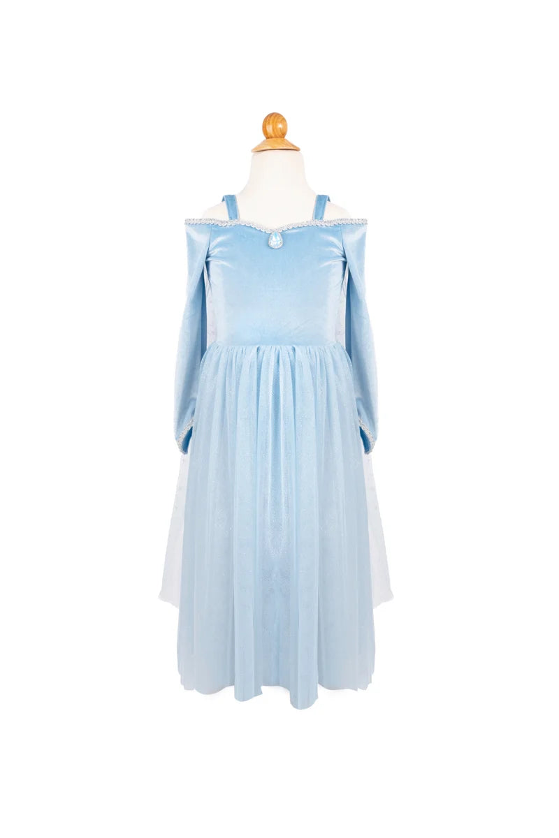 Great Pretenders Sparkling Blue | Velvety Soft Sister Forever Princess Dress