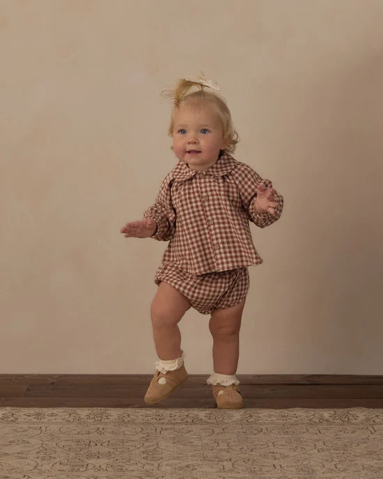 Rylee + Cru Brick Check | Nellie Set