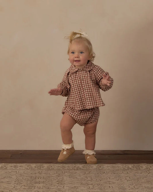 Rylee + Cru Brick Check | Nellie Set