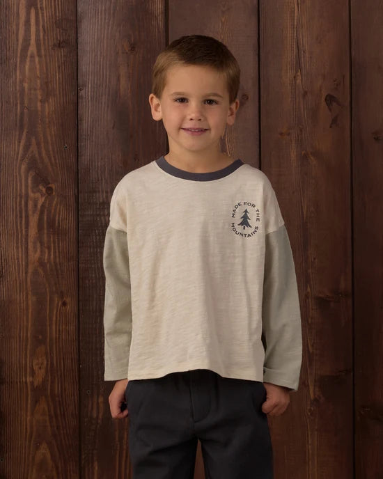 Rylee + Cru Natural | Made for The Mountains Camden Long Sleeve Tee